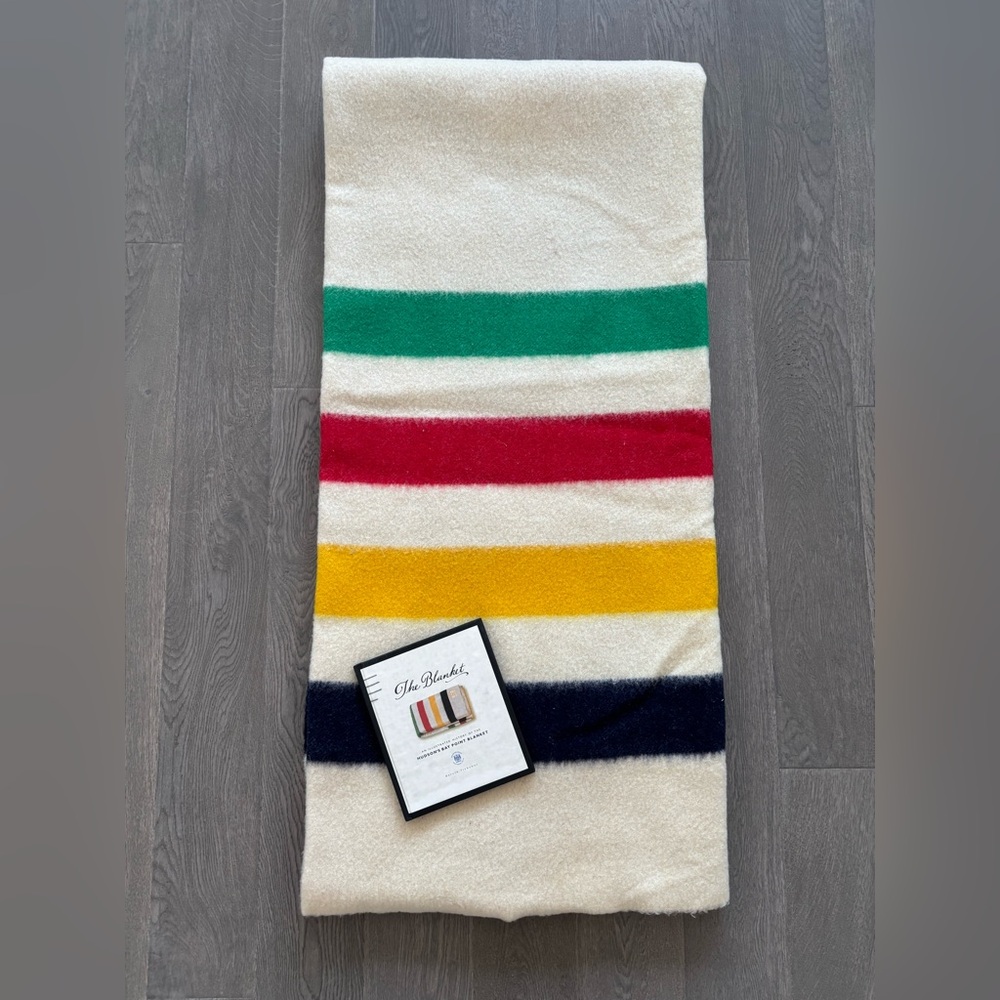 | Hudson’s Bay Company | 100% Wool Point Blanket and Book